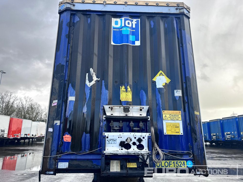 Tenteli dorse 2015 Krone Mega Liner, Curtainsider, 3 Axle (Dutch Reg. Docs): fotoğraf 38