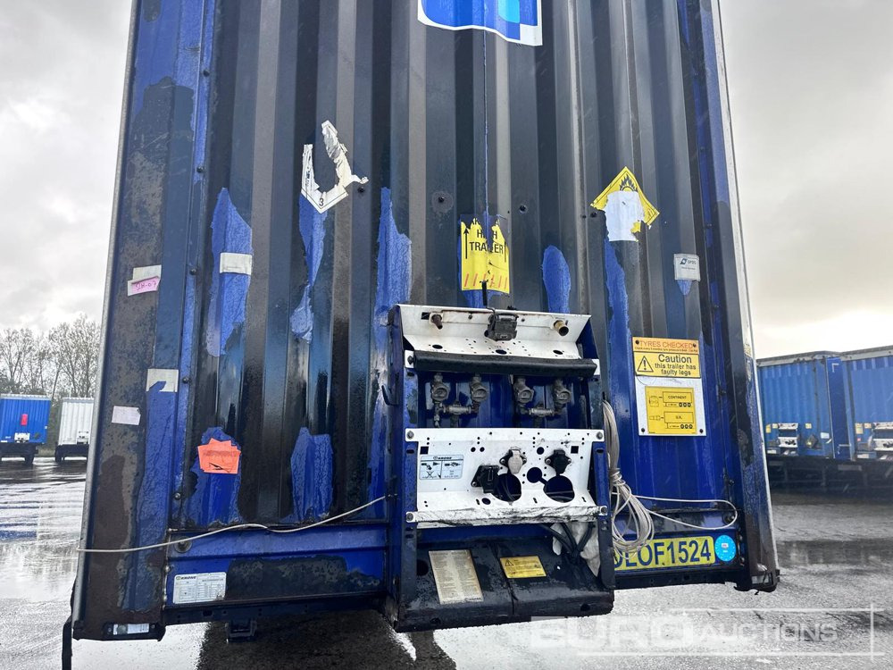 Tenteli dorse 2015 Krone Mega Liner, Curtainsider, 3 Axle (Dutch Reg. Docs): fotoğraf 7