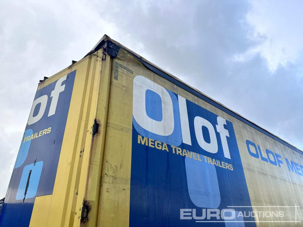 Tenteli dorse 2015 Krone Mega Liner, Curtainsider, 3 Axle (Dutch Reg. Docs): fotoğraf 27