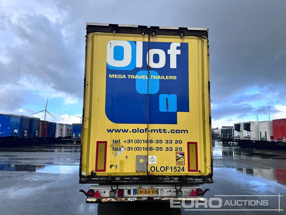 2015 Krone Mega Liner, Curtainsider, 3 Axle (Dutch Reg. Docs) - Tenteli dorse: fotoğraf 3 2015 Krone Mega Liner, Curtainsider, 3 Axle (Dutch Reg. Docs) - Tenteli dorse: fotoğraf 3