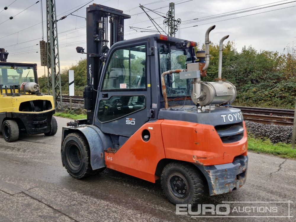 2016 Toyota 40-8FD50N - Forklift: fotoğraf 3 2016 Toyota 40-8FD50N - Forklift: fotoğraf 3