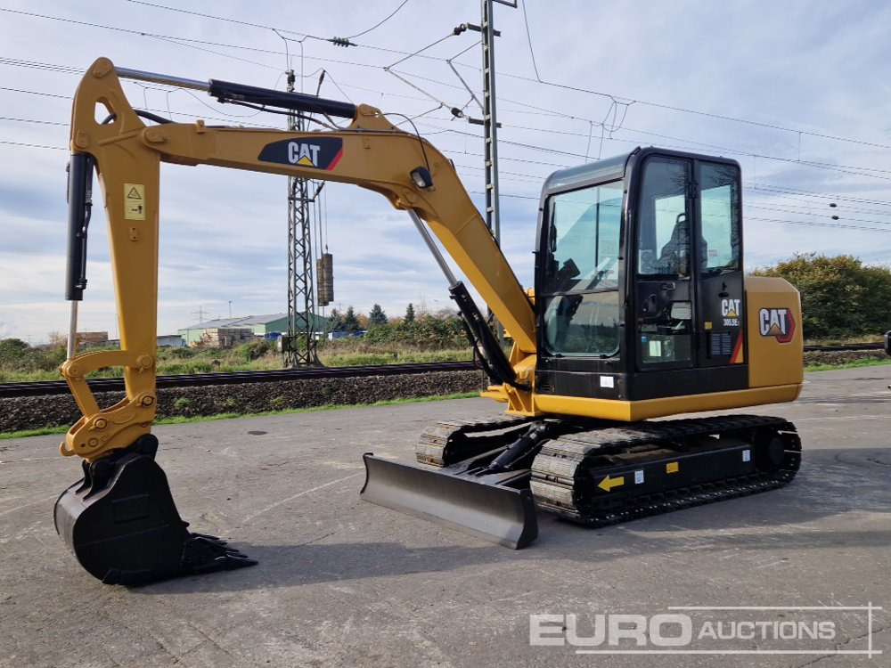 2018 CAT 305.5 E2 - Mini ekskavatör: fotoğraf 1 2018 CAT 305.5 E2 - Mini ekskavatör: fotoğraf 1