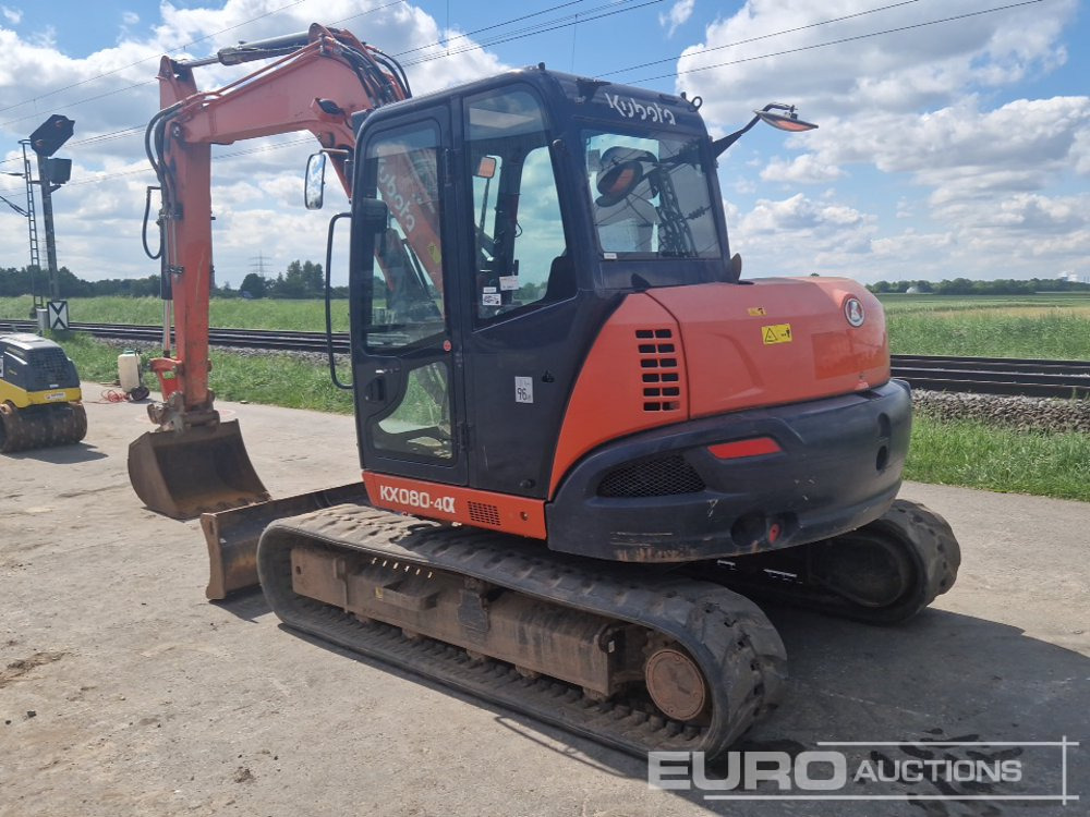 2018 Kubota KX080-4 - Mini ekskavatör: fotoğraf 3 2018 Kubota KX080-4 - Mini ekskavatör: fotoğraf 3