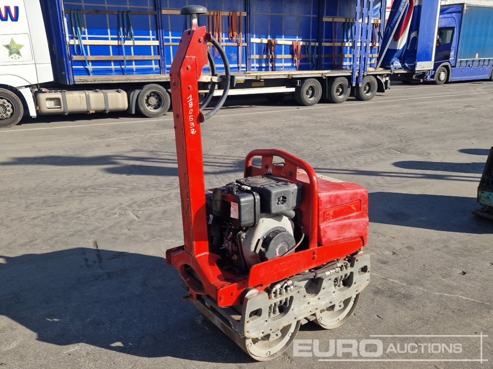 Ammann Walk-Behind Double Drum Vibrating Roller - Asfalt döşeme aracı: fotoğraf 1 Ammann Walk-Behind Double Drum Vibrating Roller - Asfalt döşeme aracı: fotoğraf 1