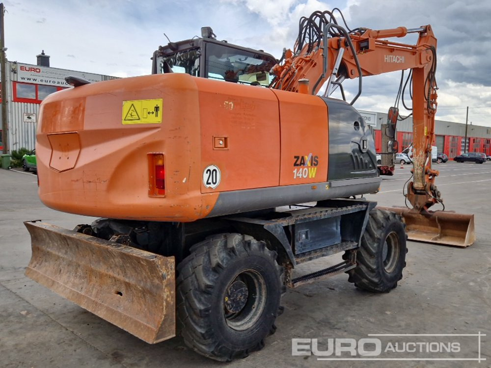 Hitachi ZX140W-3 - Tekerlekli ekskavatör: fotoğraf 5 Hitachi ZX140W-3 - Tekerlekli ekskavatör: fotoğraf 5
