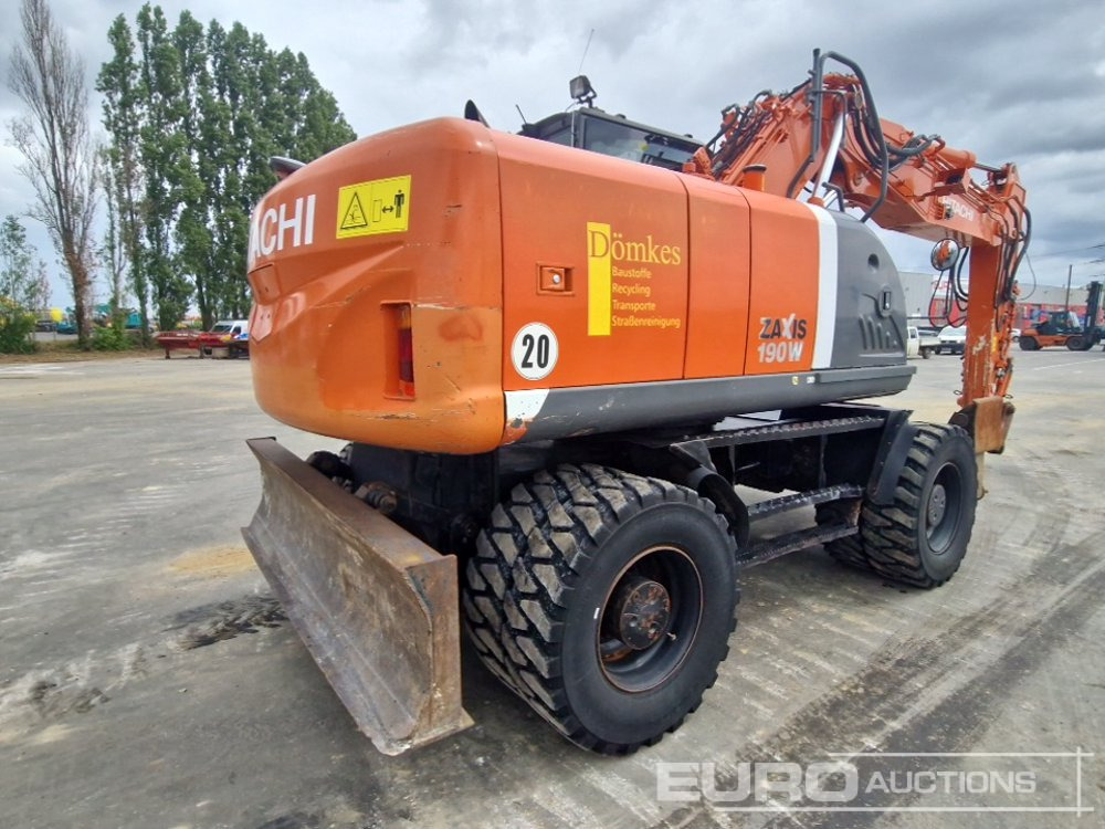 Hitachi ZX190W-3 - Tekerlekli ekskavatör: fotoğraf 5 Hitachi ZX190W-3 - Tekerlekli ekskavatör: fotoğraf 5