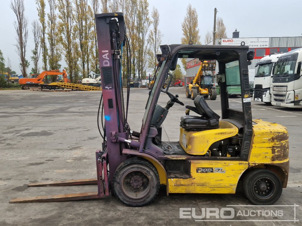 Hyundai Diesel Forklift, 2 Stage Mast, Forks - Dizel forklift: fotoğraf 2 Hyundai Diesel Forklift, 2 Stage Mast, Forks - Dizel forklift: fotoğraf 2