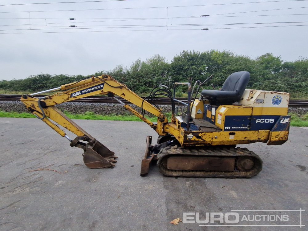 Komatsu PC05-6 - Mini ekskavatör: fotoğraf 2 Komatsu PC05-6 - Mini ekskavatör: fotoğraf 2
