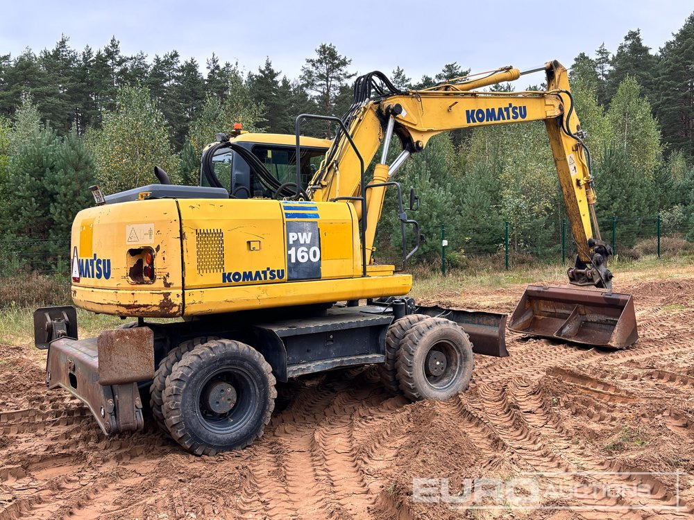 Komatsu PW160-7 - Tekerlekli ekskavatör: fotoğraf 5 Komatsu PW160-7 - Tekerlekli ekskavatör: fotoğraf 5