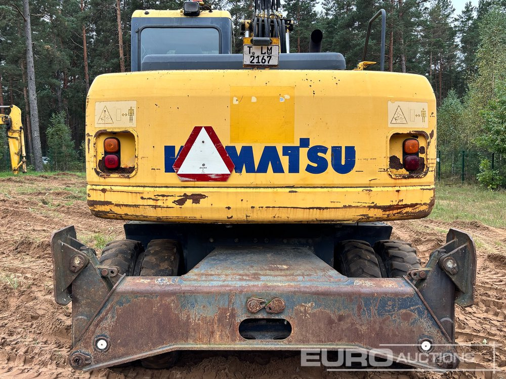 Komatsu PW160-7 - Tekerlekli ekskavatör: fotoğraf 4 Komatsu PW160-7 - Tekerlekli ekskavatör: fotoğraf 4