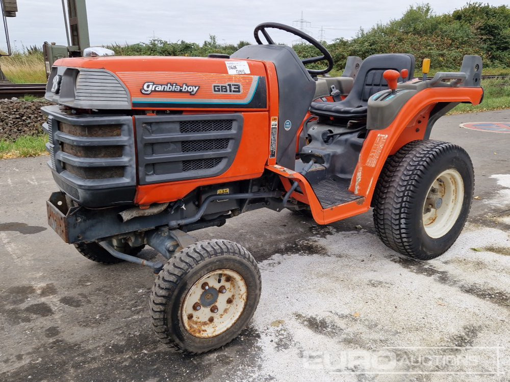 Kubota GB13 - Küçük traktör: fotoğraf 1 Kubota GB13 - Küçük traktör: fotoğraf 1