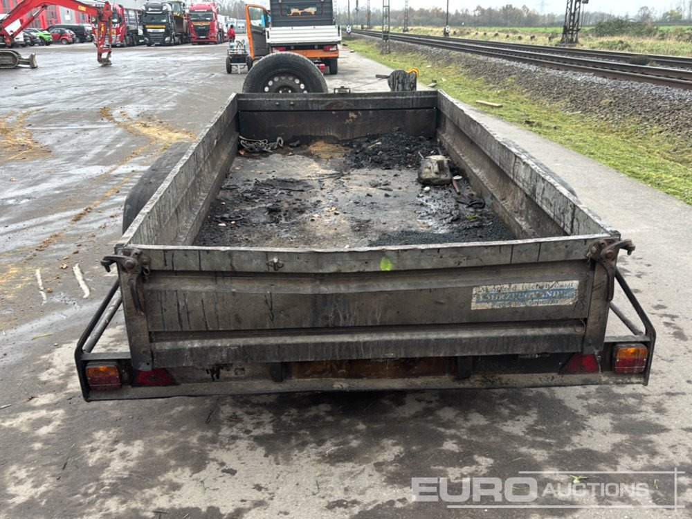 Sanhaus KAB 300 Twin Axle Trailer - Platform/ Açık kasa römork: fotoğraf 4 Sanhaus KAB 300 Twin Axle Trailer - Platform/ Açık kasa römork: fotoğraf 4