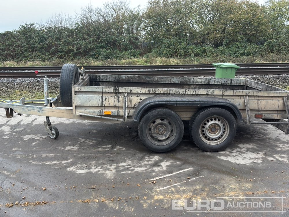 Sanhaus KAB 300 Twin Axle Trailer - Platform/ Açık kasa römork: fotoğraf 2 Sanhaus KAB 300 Twin Axle Trailer - Platform/ Açık kasa römork: fotoğraf 2