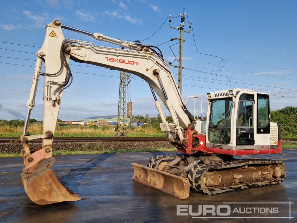 Takeuchi TB1140 - Paletli ekskavatör: fotoğraf 1 Takeuchi TB1140 - Paletli ekskavatör: fotoğraf 1