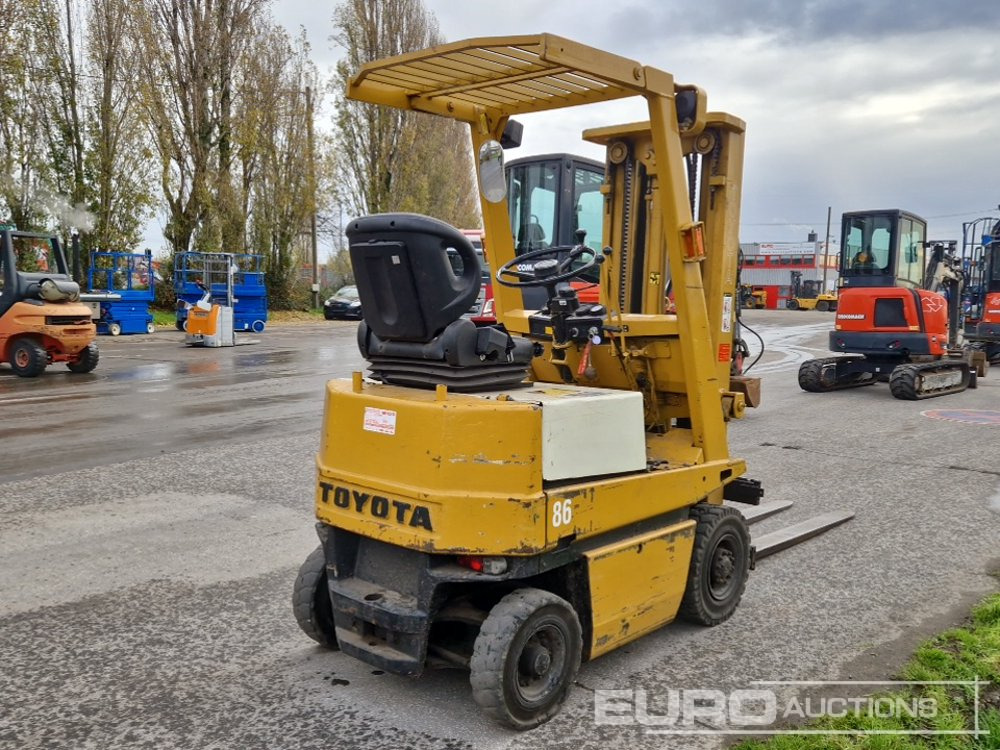 Toyota 3FB10 - Forklift: fotoğraf 5 Toyota 3FB10 - Forklift: fotoğraf 5