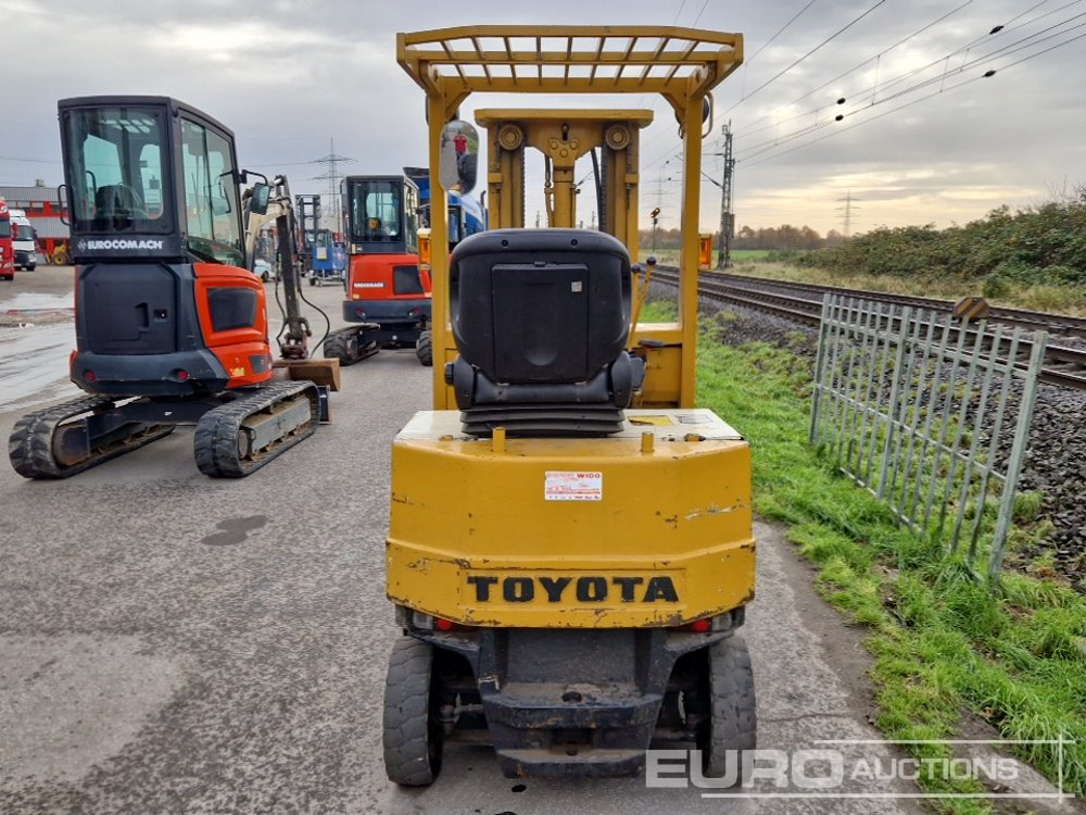 Toyota 3FB10 - Forklift: fotoğraf 4 Toyota 3FB10 - Forklift: fotoğraf 4