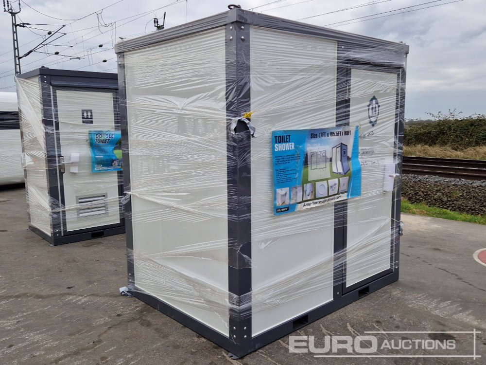 Unused 2024 Portable Toilet, Shower, L2180 x W1620 x H2354mm - Konut konteyneri: fotoğraf 5 Unused 2024 Portable Toilet, Shower, L2180 x W1620 x H2354mm - Konut konteyneri: fotoğraf 5