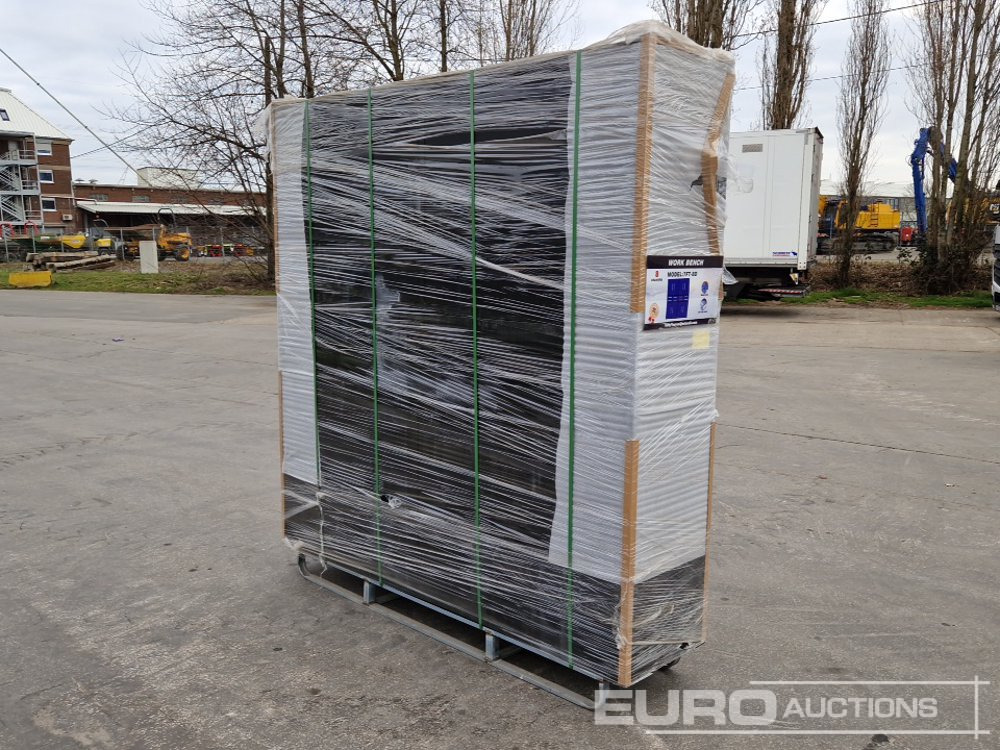 Unused 2024 Steelman 7’ Work Bench With 8 Drawers & 2 Cabinets. Packed In Plastics. Drawers With Lock & Anti-Slip Inners. Using New 3 Rail Sliding - Garaj ekipman: fotoğraf 4 Unused 2024 Steelman 7’ Work Bench With 8 Drawers & 2 Cabinets. Packed In Plastics. Drawers With Lock & Anti-Slip Inners. Using New 3 Rail Sliding - Garaj ekipman: fotoğraf 4