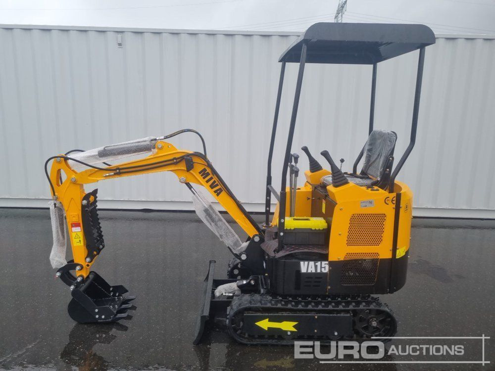 Unused 2025 Miva VA15 - Mini ekskavatör: fotoğraf 2 Unused 2025 Miva VA15 - Mini ekskavatör: fotoğraf 2