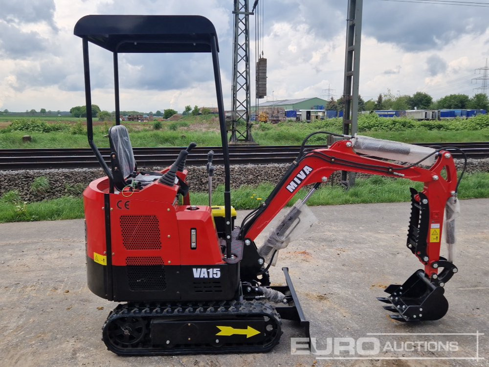 Unused 2025 Miva VA15 - Mini ekskavatör: fotoğraf 5 Unused 2025 Miva VA15 - Mini ekskavatör: fotoğraf 5