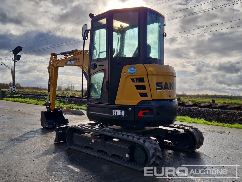 Unused 2025 Sany SY35U - Mini ekskavatör: fotoğraf 3 Unused 2025 Sany SY35U - Mini ekskavatör: fotoğraf 3