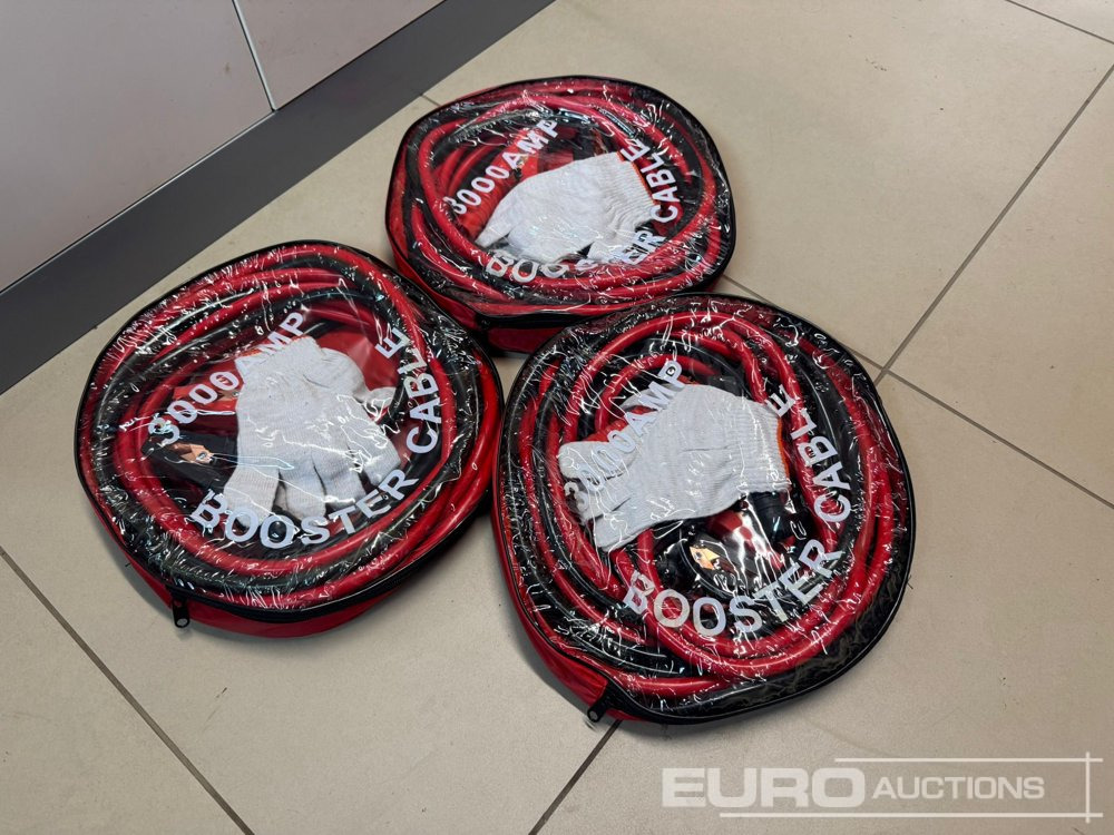 Unused 3000Amp 6 Metre Jump Leads (3 of) - İnşaat ekipmanı: fotoğraf 3 Unused 3000Amp 6 Metre Jump Leads (3 of) - İnşaat ekipmanı: fotoğraf 3