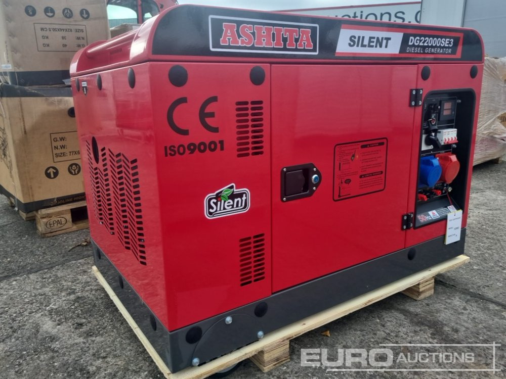 Unused Ashita Power DG22000SE3 - Elektrikli jeneratör: fotoğraf 1 Unused Ashita Power DG22000SE3 - Elektrikli jeneratör: fotoğraf 1
