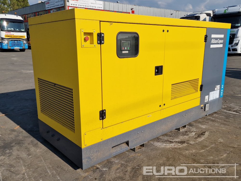 Unused Atlas Copco QES80 - Elektrikli jeneratör: fotoğraf 1 Unused Atlas Copco QES80 - Elektrikli jeneratör: fotoğraf 1