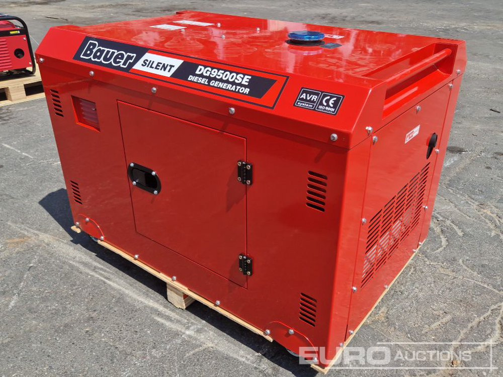 Unused Bauer DG9500SE - Elektrikli jeneratör: fotoğraf 3 Unused Bauer DG9500SE - Elektrikli jeneratör: fotoğraf 3