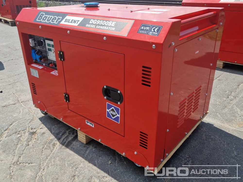 Unused Bauer DG9500SE - Elektrikli jeneratör: fotoğraf 1 Unused Bauer DG9500SE - Elektrikli jeneratör: fotoğraf 1