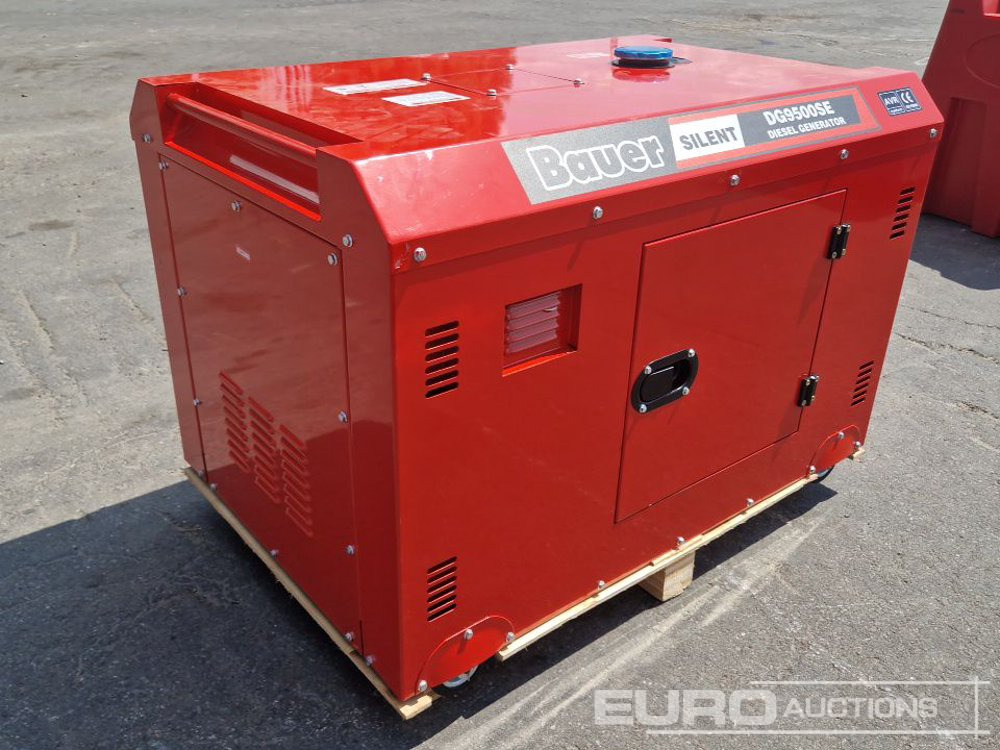 Unused Bauer DG9500SE - Elektrikli jeneratör: fotoğraf 2 Unused Bauer DG9500SE - Elektrikli jeneratör: fotoğraf 2