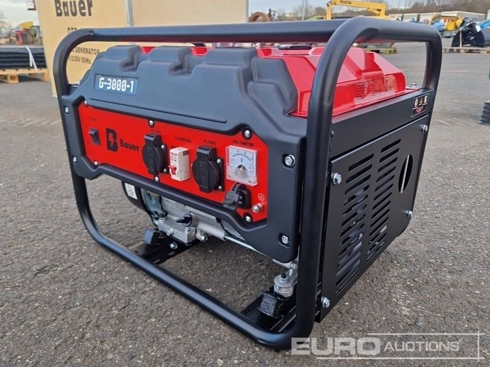 Unused Bauer G-3000-1 - Elektrikli jeneratör: fotoğraf 1 Unused Bauer G-3000-1 - Elektrikli jeneratör: fotoğraf 1