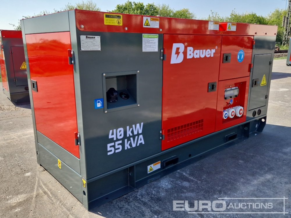 Unused Bauer GFS-40KW - Elektrikli jeneratör: fotoğraf 4 Unused Bauer GFS-40KW - Elektrikli jeneratör: fotoğraf 4