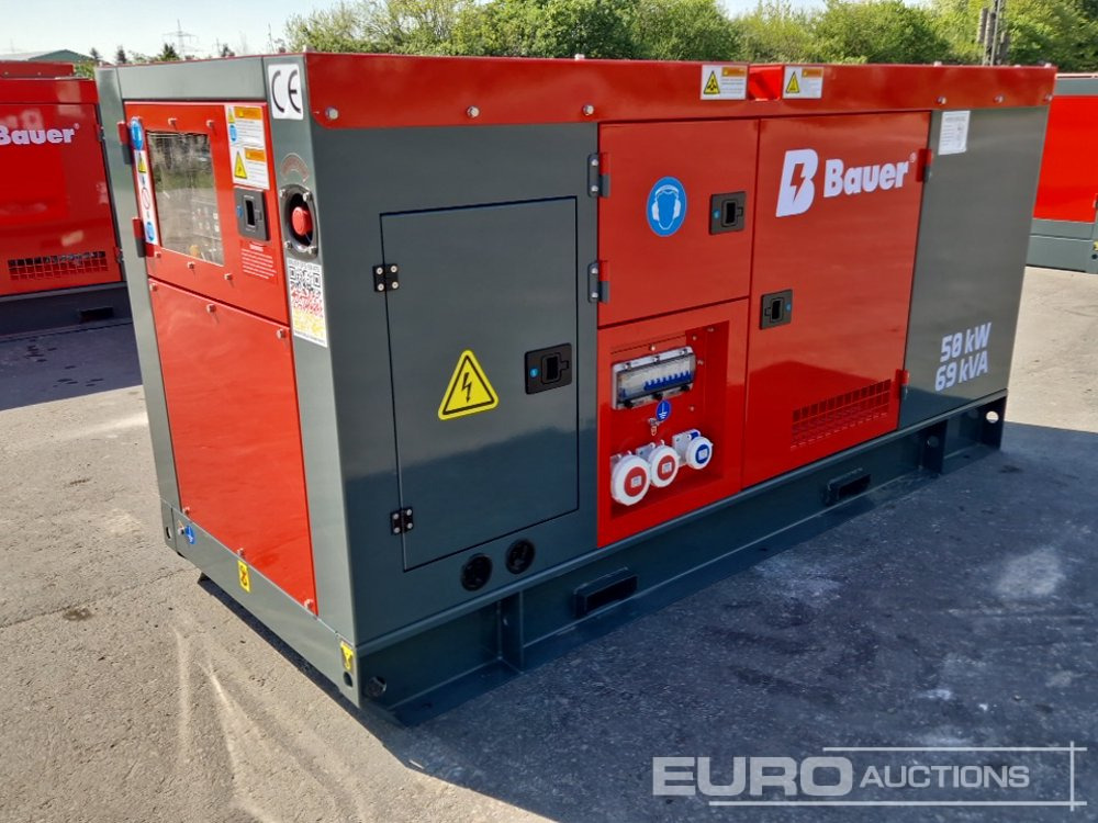 Unused Bauer GFS-50KW - Elektrikli jeneratör: fotoğraf 1 Unused Bauer GFS-50KW - Elektrikli jeneratör: fotoğraf 1