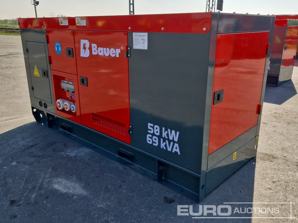 Unused Bauer GFS-50KW - Elektrikli jeneratör: fotoğraf 3 Unused Bauer GFS-50KW - Elektrikli jeneratör: fotoğraf 3