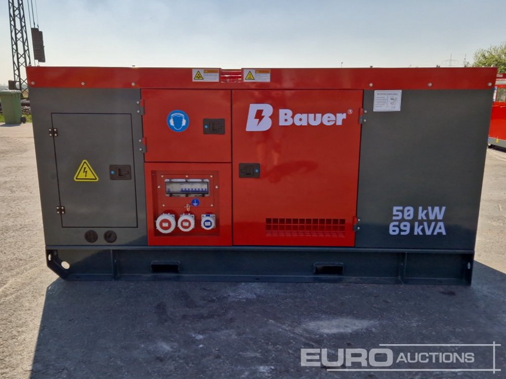 Unused Bauer GFS-50KW - Elektrikli jeneratör: fotoğraf 2 Unused Bauer GFS-50KW - Elektrikli jeneratör: fotoğraf 2