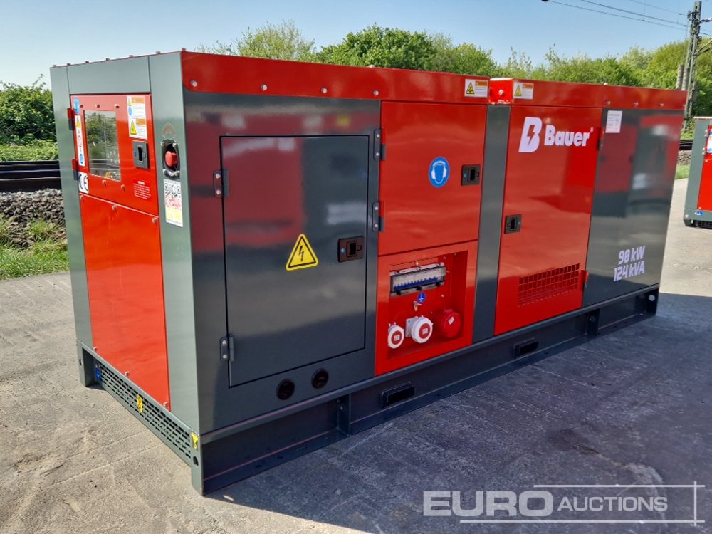 Unused Bauer GFS-90KW - Elektrikli jeneratör: fotoğraf 1 Unused Bauer GFS-90KW - Elektrikli jeneratör: fotoğraf 1
