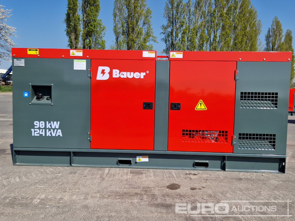 Unused Bauer GFS-90KW - Elektrikli jeneratör: fotoğraf 5 Unused Bauer GFS-90KW - Elektrikli jeneratör: fotoğraf 5