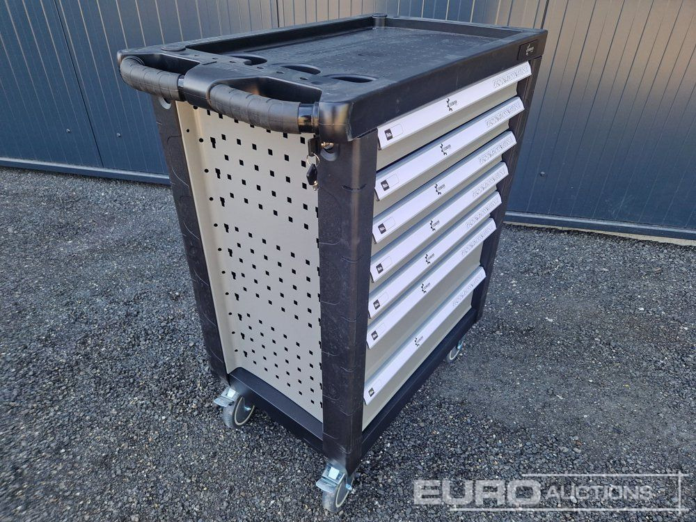 Unused Erdmann XXl Edition 7 Drawer Tool Cabinet c/w Profi Tools - Garaj ekipman: fotoğraf 4 Unused Erdmann XXl Edition 7 Drawer Tool Cabinet c/w Profi Tools - Garaj ekipman: fotoğraf 4