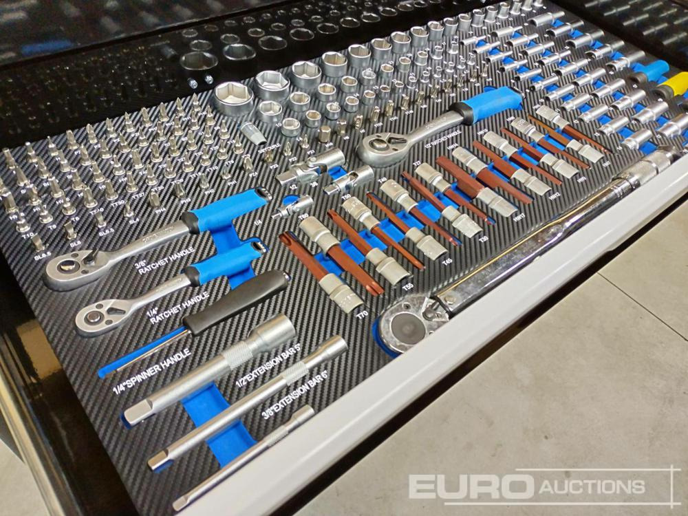Unused Eversteel EV22-12XXL Tool Cabinet, 12 Drawers incl. Heavy Duty Truck Tools - Garaj ekipman: fotoğraf 3 Unused Eversteel EV22-12XXL Tool Cabinet, 12 Drawers incl. Heavy Duty Truck Tools - Garaj ekipman: fotoğraf 3
