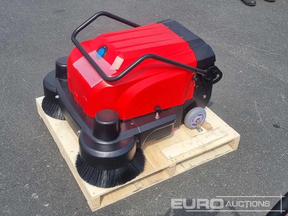 Unused Walk Behind Sweeper - Yer süpürme makinası: fotoğraf 1 Unused Walk Behind Sweeper - Yer süpürme makinası: fotoğraf 1