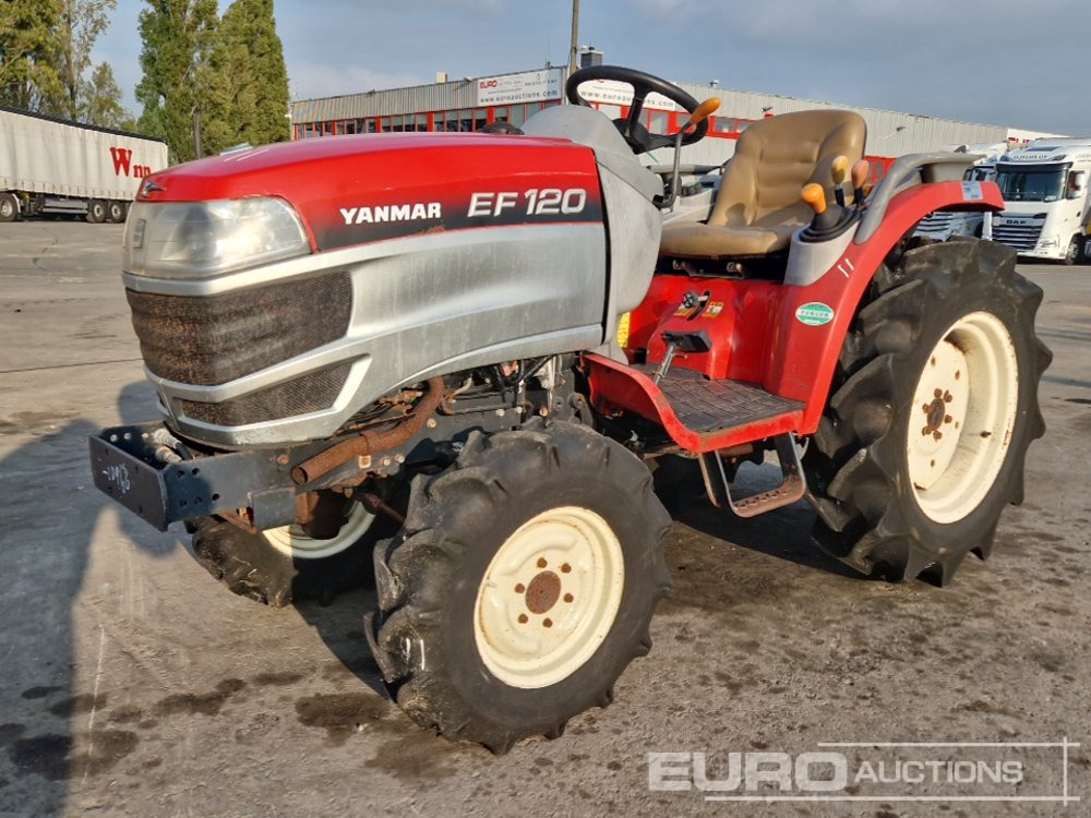 Yanmar EF120 - Küçük traktör: fotoğraf 1 Yanmar EF120 - Küçük traktör: fotoğraf 1