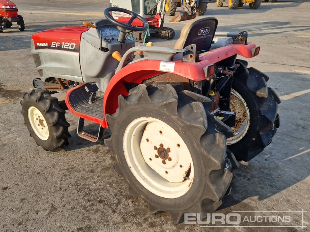 Yanmar EF120 - Küçük traktör: fotoğraf 3 Yanmar EF120 - Küçük traktör: fotoğraf 3