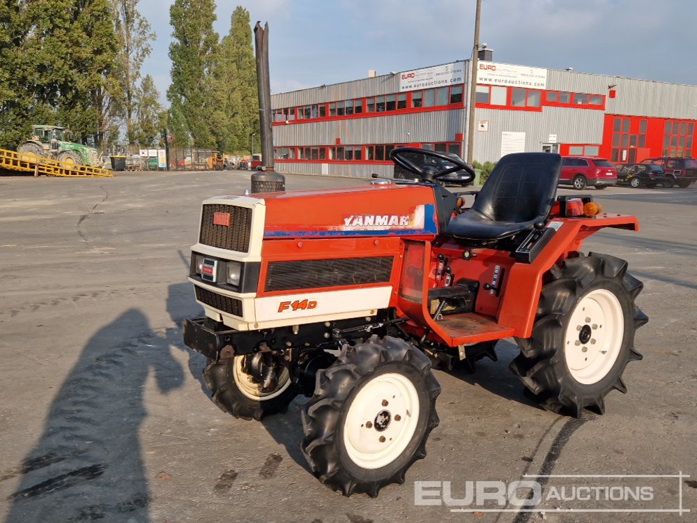 Yanmar F14D - Küçük traktör: fotoğraf 1 Yanmar F14D - Küçük traktör: fotoğraf 1