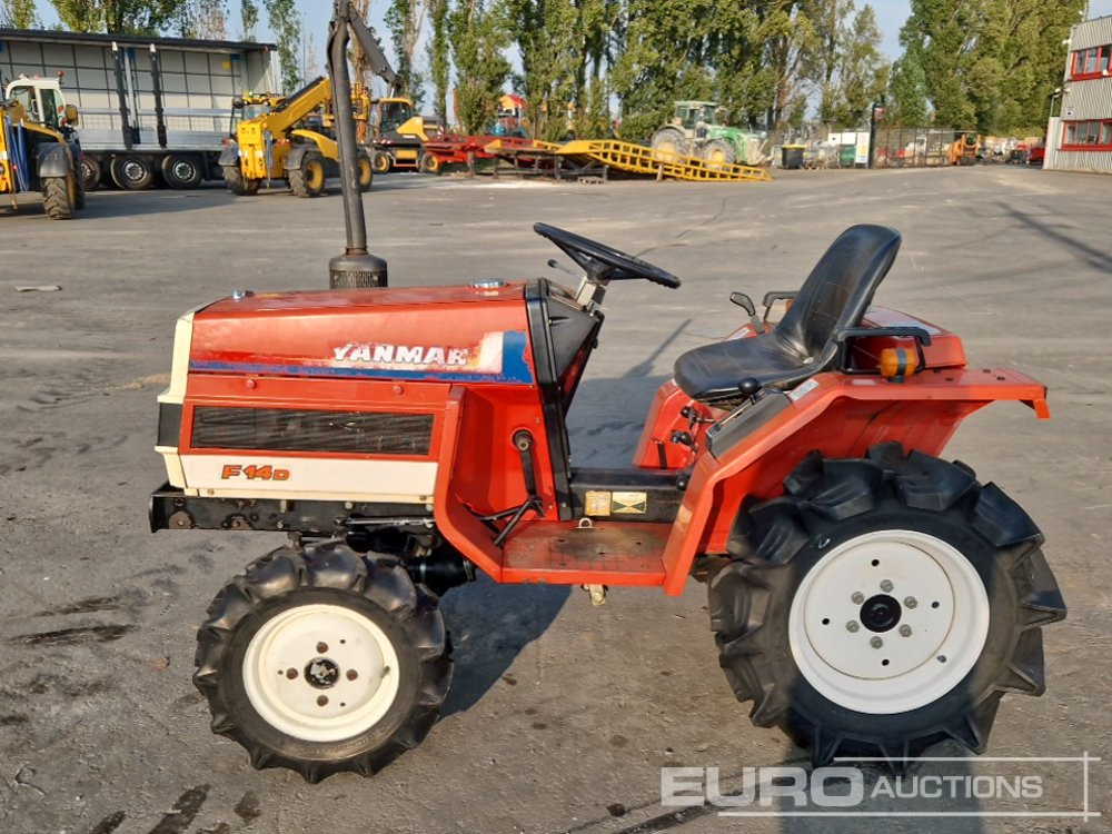 Yanmar F14D - Küçük traktör: fotoğraf 2 Yanmar F14D - Küçük traktör: fotoğraf 2