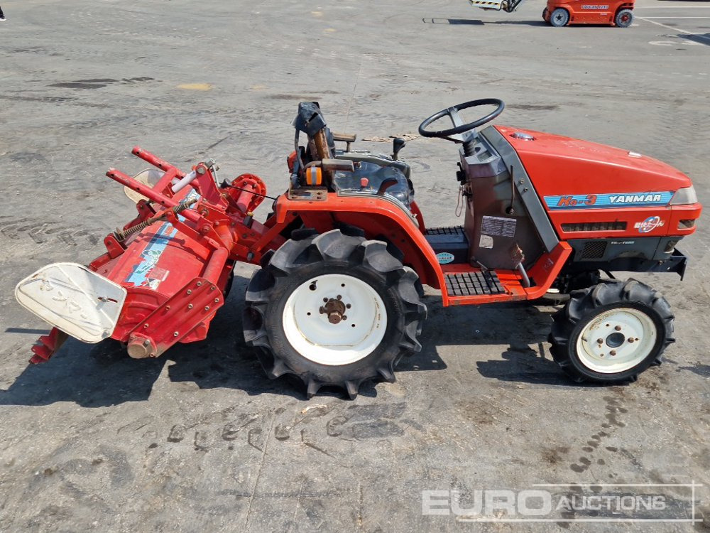 Yanmar KE-3 - Küçük traktör: fotoğraf 5 Yanmar KE-3 - Küçük traktör: fotoğraf 5