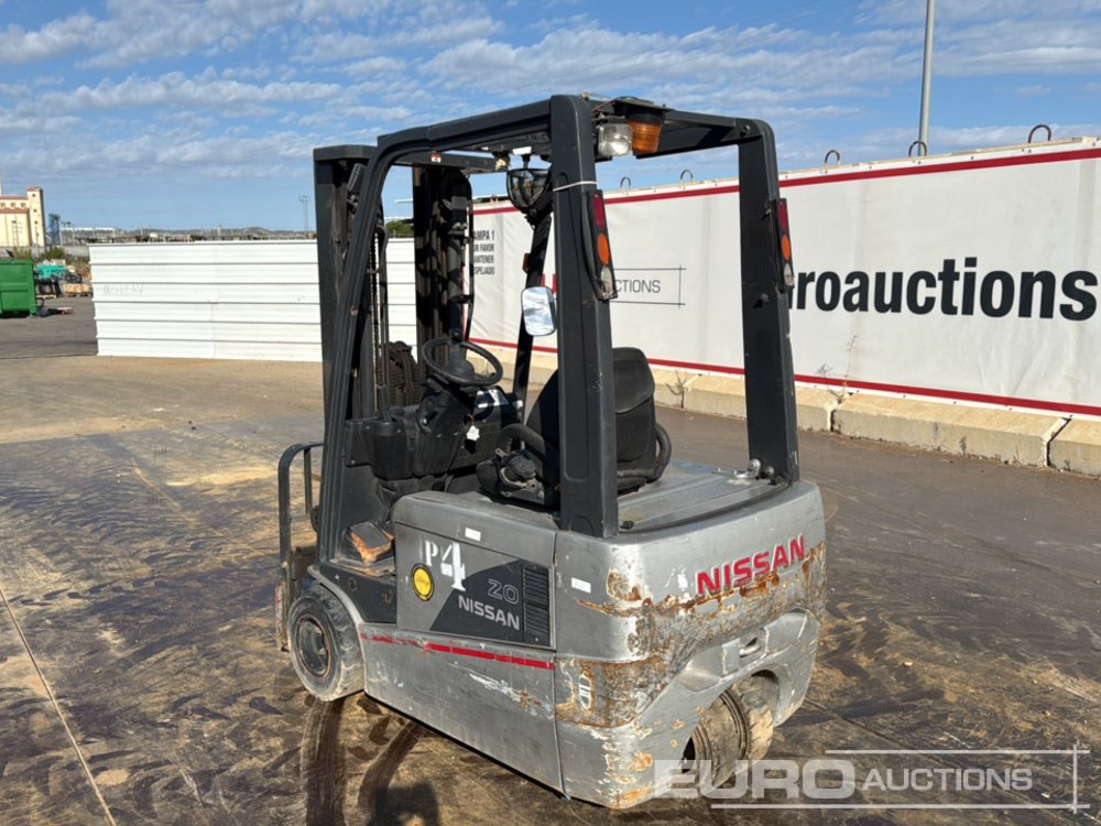 2010 Nissan G1N1L20Q - Elektrikli forklift: fotoğraf 3 2010 Nissan G1N1L20Q - Elektrikli forklift: fotoğraf 3