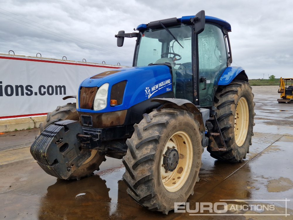 2013 New Holland T6.155 - Traktör: fotoğraf 1 2013 New Holland T6.155 - Traktör: fotoğraf 1