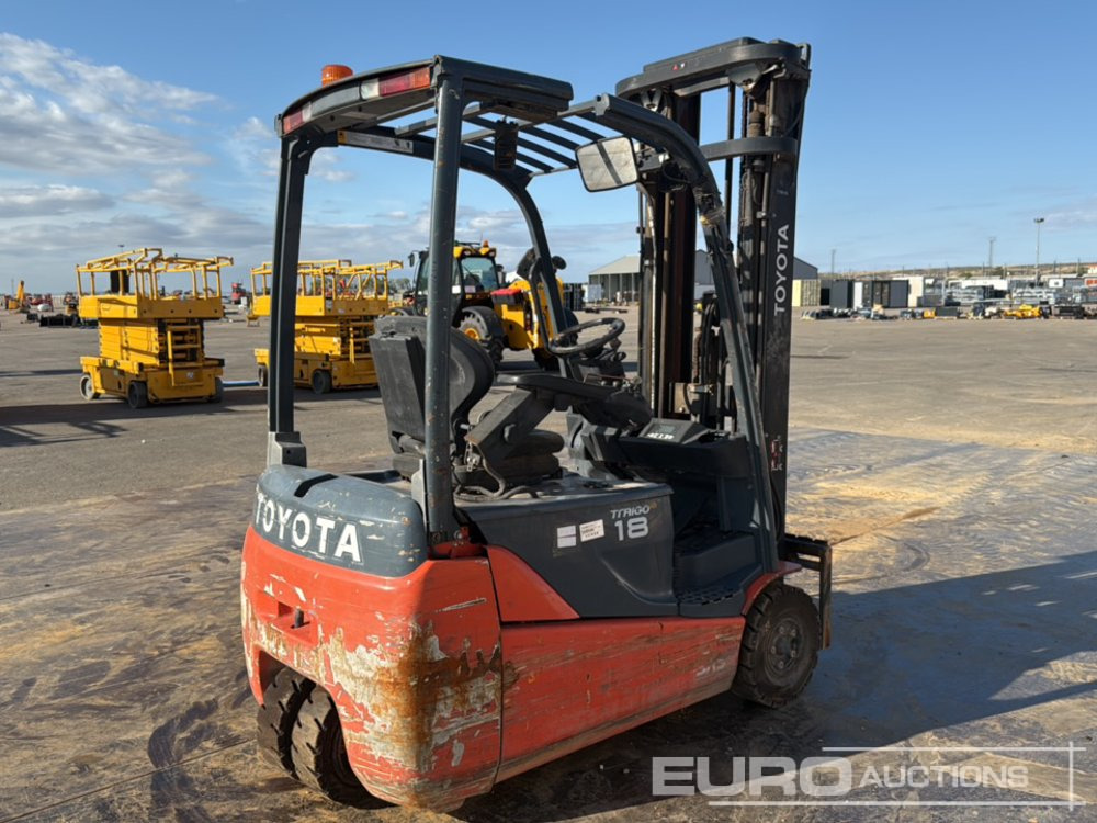2015 Toyota 8FBET18 - Elektrikli forklift: fotoğraf 5 2015 Toyota 8FBET18 - Elektrikli forklift: fotoğraf 5