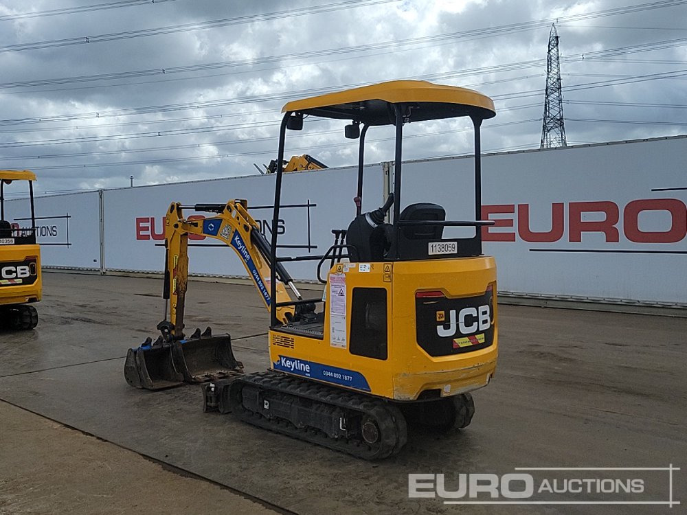 2020 JCB 16C-1 - Mini ekskavatör: fotoğraf 3 2020 JCB 16C-1 - Mini ekskavatör: fotoğraf 3